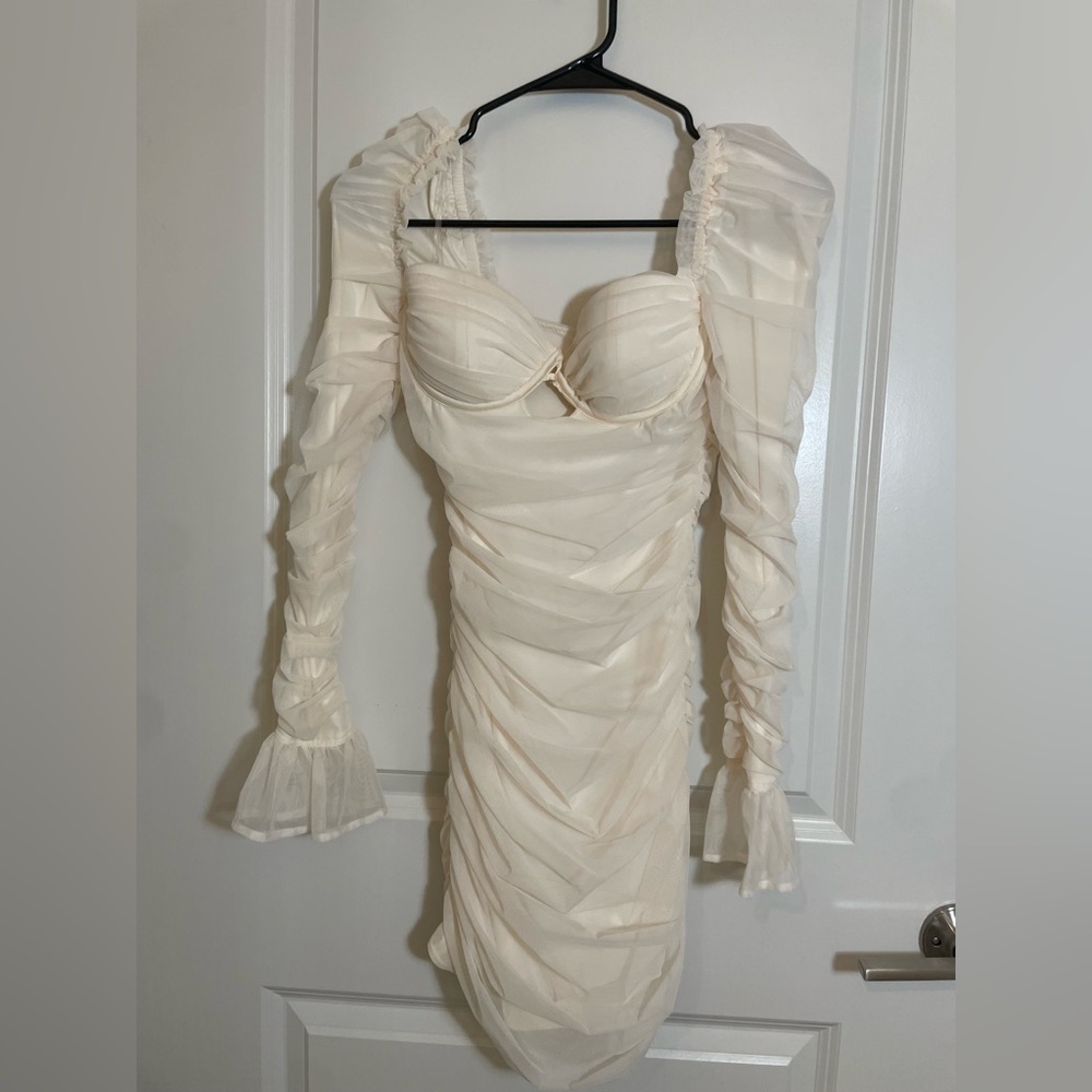 Oh Polly White Mini Dress